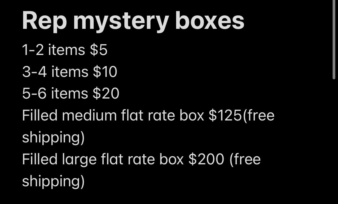 Mystery Box Large (5 items)