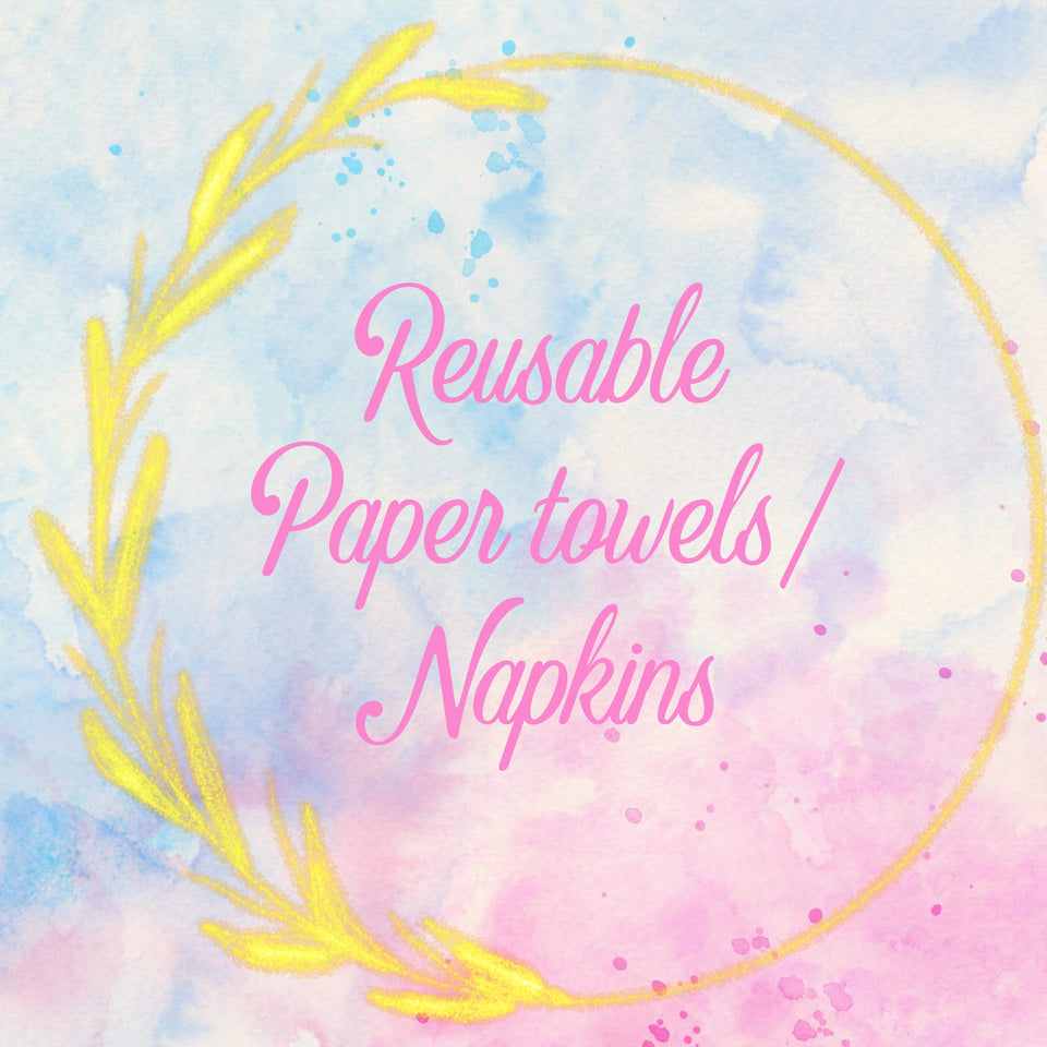 Reusable paper towels/napkins