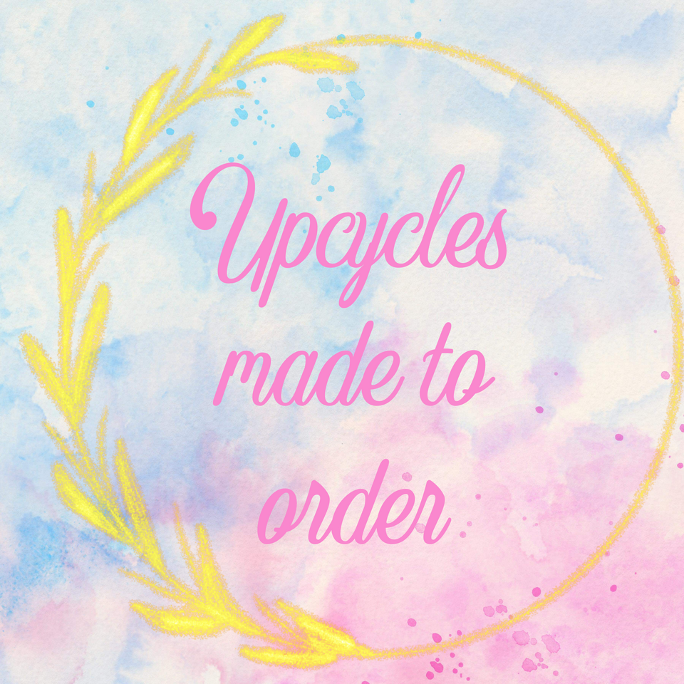 Upcycle rompers made to order