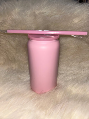 Pink stainless steel cup