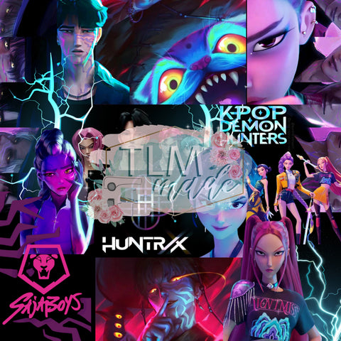 Neon collage