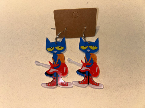 Cat earrings