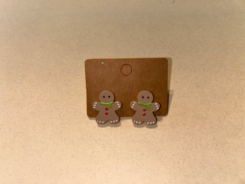 Gingerbread earrings