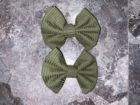 Army green piggies