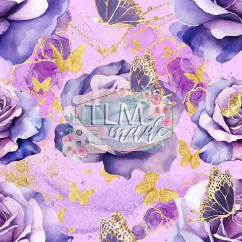 Purple roses
