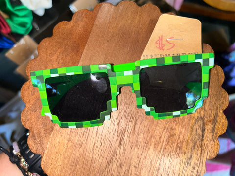 Green sunglasses