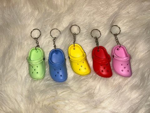 Shoe keychains
