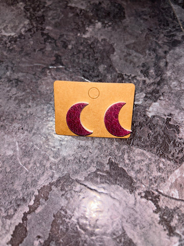 Moon earrings