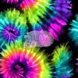 Neon tie dye