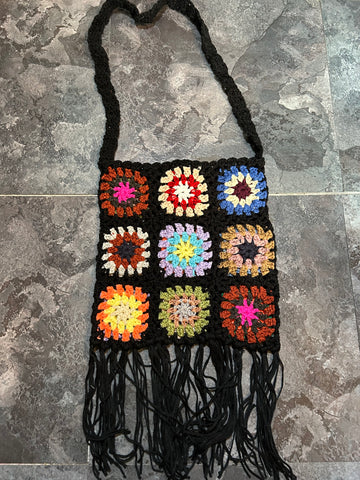 Crochet purse