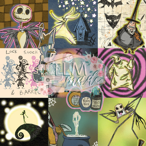 Skeleton collage