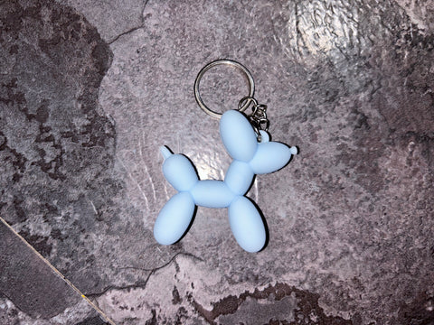 Balloon dog keychain