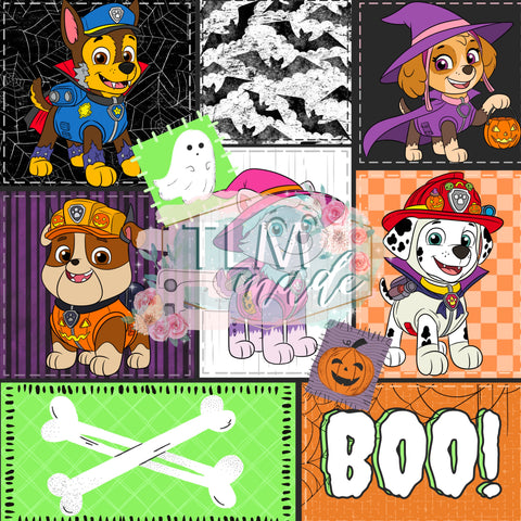 Halloween dogs