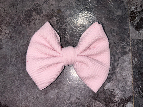 Baby pink big bow