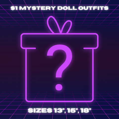 $1 mystery doll outfits