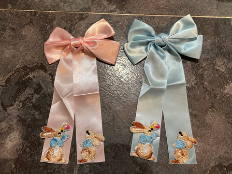 Bunny ribbon bow