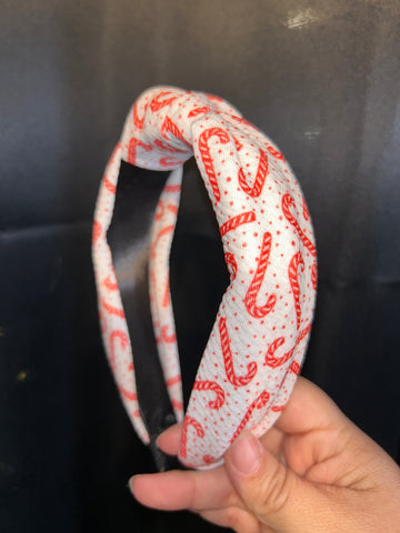 Candycane headband