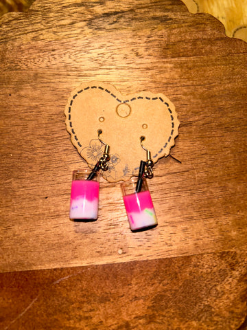 Drink earrings