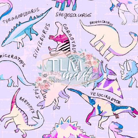 Purple dinosaur
