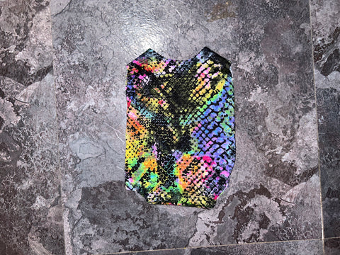 Snakeskin doll leotard 18”