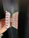 Watermelon claw clip