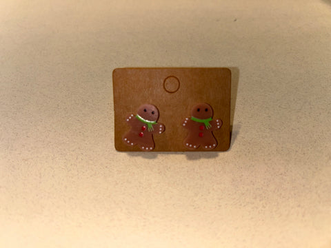 Gingerbread earrings