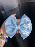 Mystery embroidery name bows
