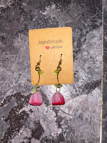 Flower earrings