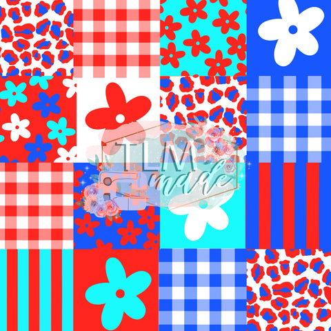 4th flower collage