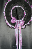 Purple witches hat fits adult