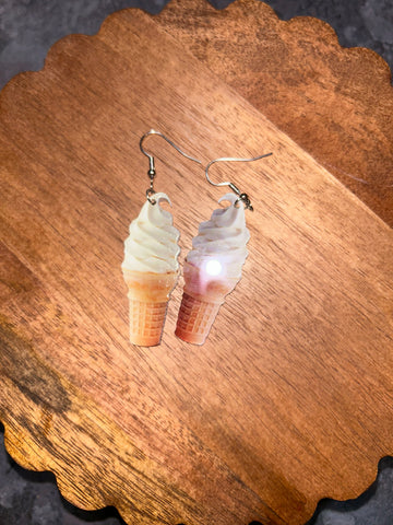 Ice cream earrings