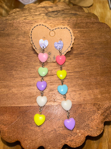 Heart earrings