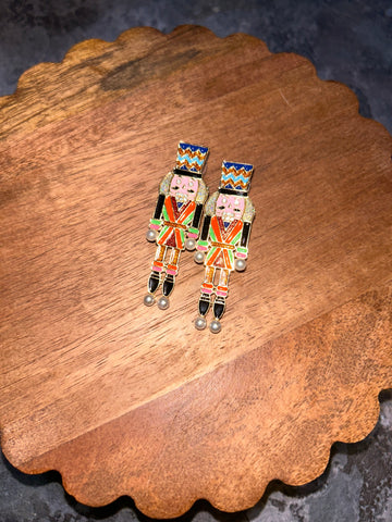 Nutcracker earrings