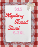 Mystery tiered skort S-3XL