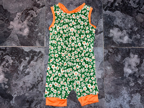 Floral ollie romper 3T