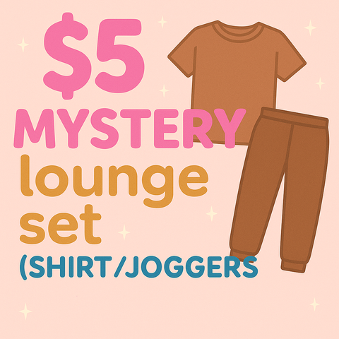 $5 mystery lounge set (shirt/joggers)
