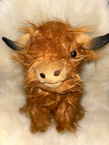 Highland cow stuffed animal
