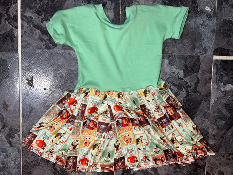 Christmas themed dress 4T