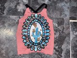 Cactus bow back halter 4T