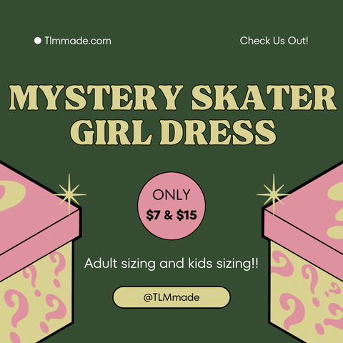 Mystery skater dress 12m-16