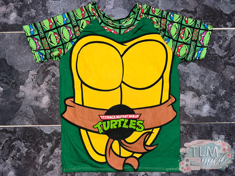 Upcycle turtle tee 8