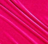 Hot pink velvet