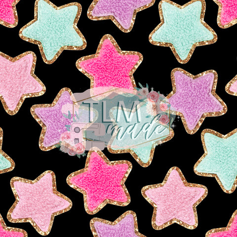 Faux star patches