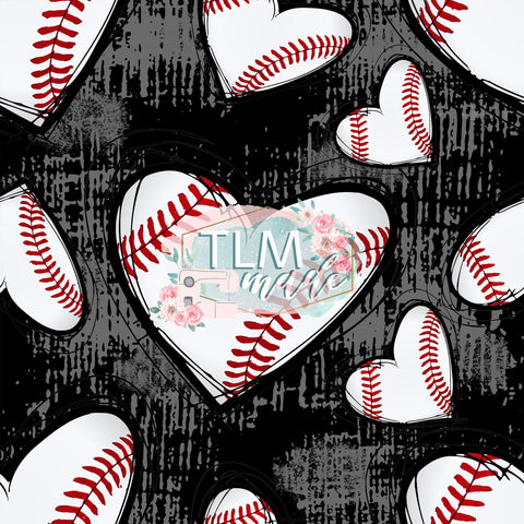 Baseball hearts