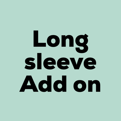 Add long sleeves or ruffle sleeves to an item