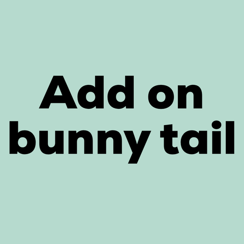 Add on bunny tail